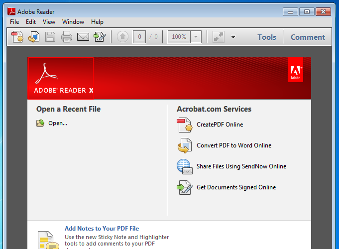 adobe reader 9 software free download for windows 7